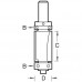 Trend C199 Double Guided Trimmer 19.mm x 50mm  - 1/2" Shank